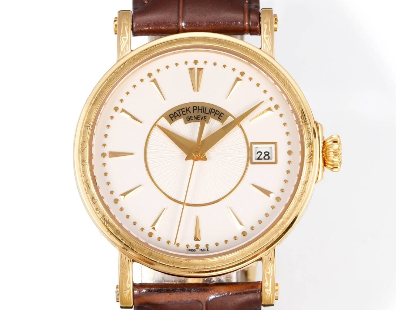 0-220.jpg Patek Philippe Calatrava 5153 Engraved 1:1 Super Clone Watch for Men 1125739915 - front view | Calatrava