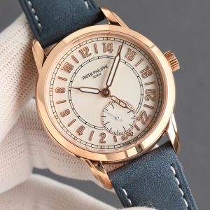 Patek Philippe Complications 18k Gold-Plated Super Clone Watch for Sale 1133278362 - side view | Complications