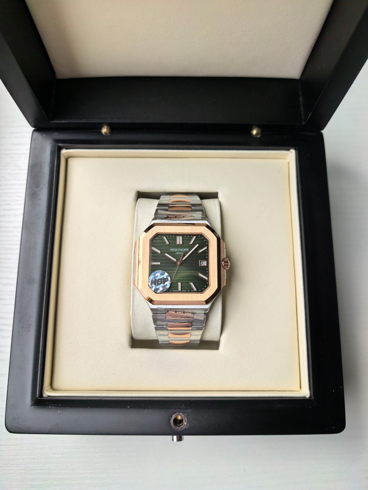 0-369.jpg Patek Philippe Cubitus 5821 1:1 Super Clone Watch with Full Kit 1142336707 - front view | Cubitus