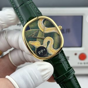 Patek Philippe Golden Ellipse Super Clone Watch | AAA Replica Cash on Delivery 1119271581 - front view | Golden Ellipse
