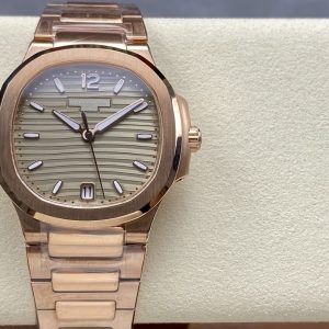 Exquisite Ladies' Patek Philippe Nautilus Super Clone Watch with COD 1003971948 - front view | Nautilus