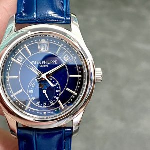 Patek Philippe Nautilus 5205G-013 Super Clone Luxury Watch for Sale 1034648550 - front view | Nautilus