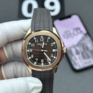 Luxury Patek Philippe Aquanaut Rose Gold Super Clone Watch for Sale 1136805900 - front view