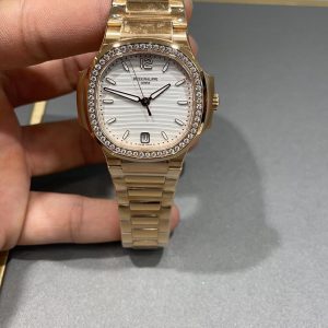 Ladies' Patek Philippe Nautilus Super Clone Watch with Cash on Delivery 1129847329 - front view | Nautilus