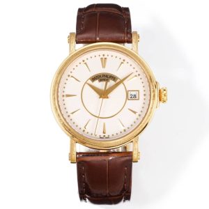 Patek Philippe Calatrava 5153 Engraved 1:1 Super Clone Watch for Men 1125739915 - side view | Calatrava