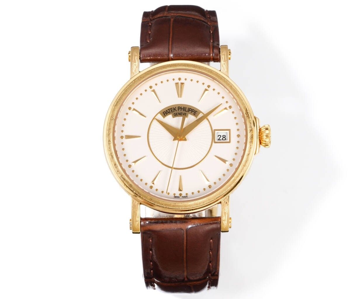1-220.jpg Patek Philippe Calatrava 5153 Engraved 1:1 Super Clone Watch for Men 1125739915 - side view | Calatrava
