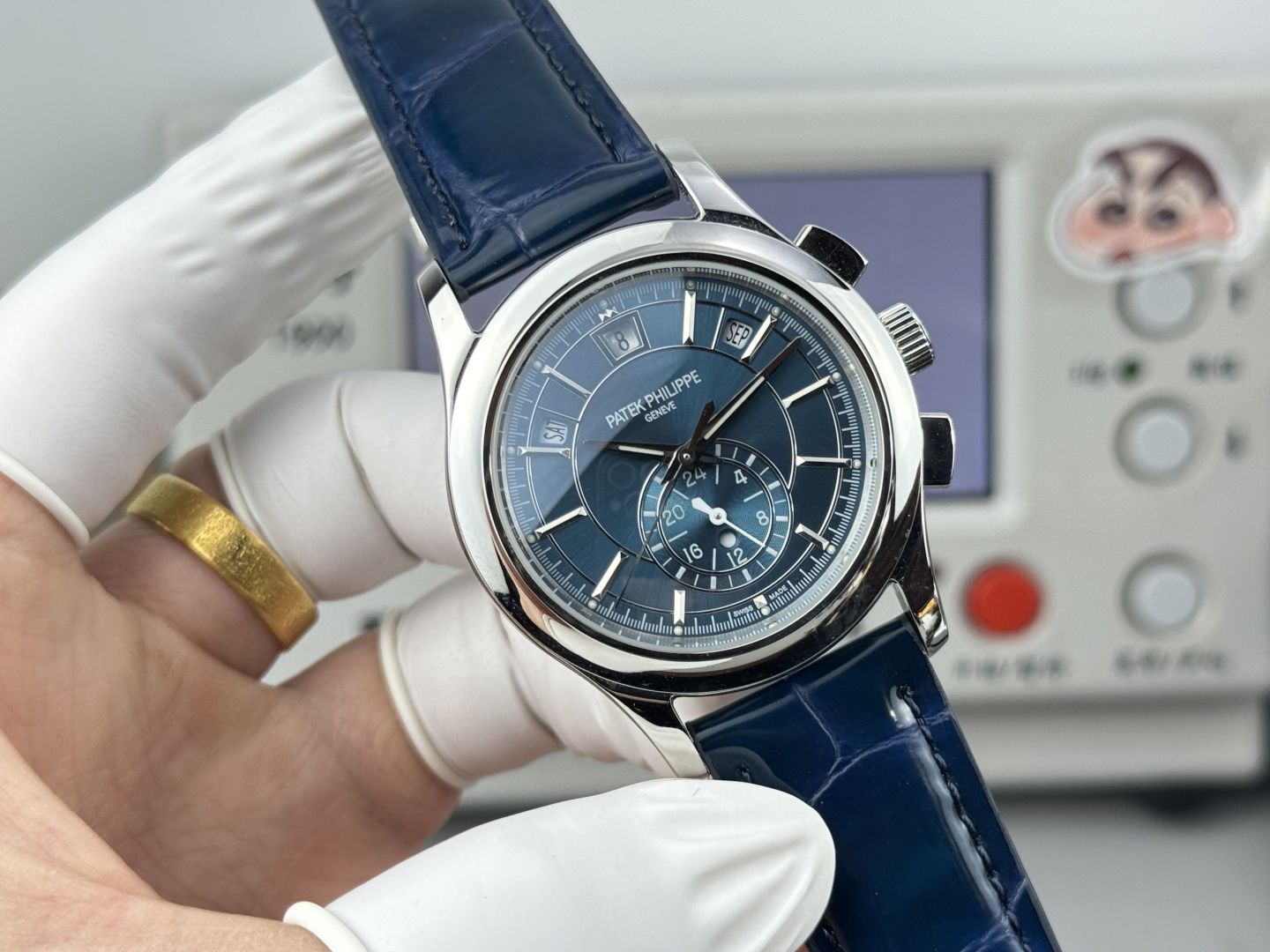1-262.jpg Patek Philippe Complications 5905R Super Clone Men's Watch with COD 1137886920