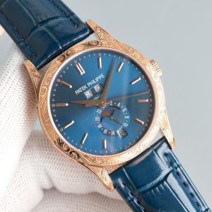 Patek Philippe 5205G Super Clone: Luxury Replica Watches with Cash on Delivery 1058981440 - side view | Complications