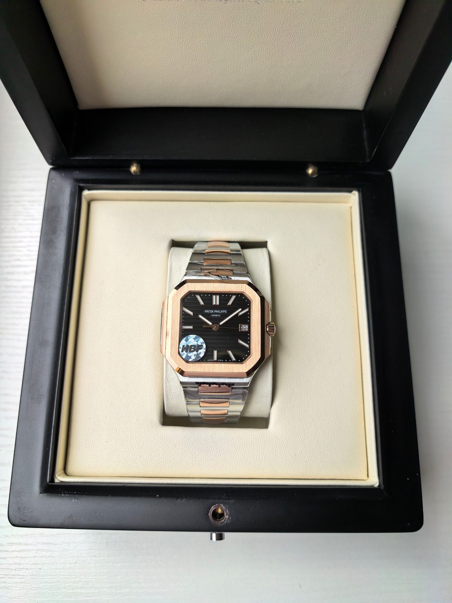 1-369.jpg Patek Philippe Cubitus 5821 1:1 Super Clone Watch with Full Kit 1142336707 - side view | Cubitus