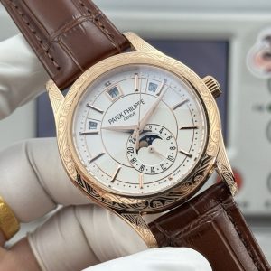 Patek Philippe Nautilus 5205G Super Clone Watch | Luxury Replica 1144694957 - side view | Nautilus