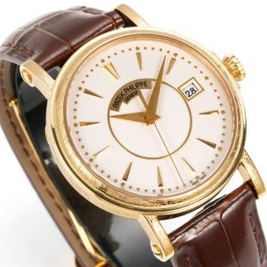 Patek Philippe Calatrava 5153 Engraved 1:1 Super Clone Watch for Men 1125739915 - back view | Calatrava