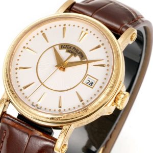 Patek Philippe Calatrava 5153 Engraved 1:1 Super Clone Watch for Men 1125739915 - close-up | Calatrava