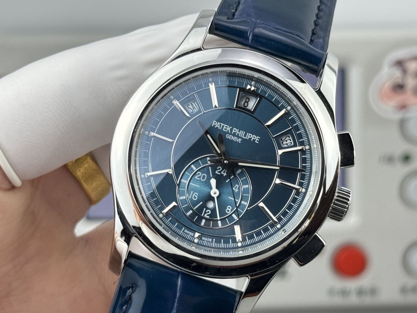 4-262.jpg Patek Philippe Complications 5905R Super Clone Men's Watch with COD 1137886920