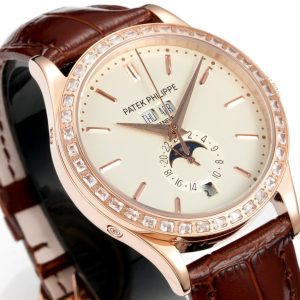 Patek Philippe Complications 38mm Super Clone Watch | Cash on Delivery 1036335848 - close-up | Complications