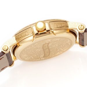 Patek Philippe Calatrava 5153 Engraved 1:1 Super Clone Watch for Men 1125739915 - macro shot | Calatrava